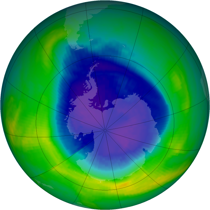 Ozone Map 2002-09-16